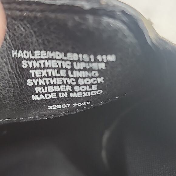 STEVE MADDEN STYLE HADLEE LUG SOLE ANKLE CHELSEA BLACK BOOTIE WOMEN'S 11 NWOB 😊 - Picture 5 of 16